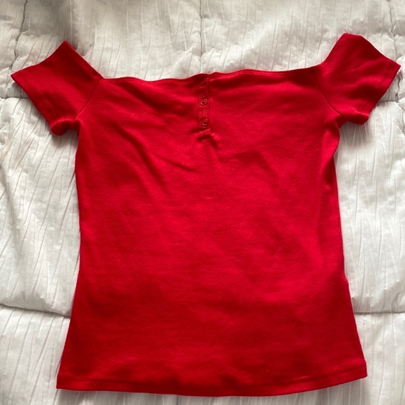 Red Garage top size medium - Picture 1 of 3